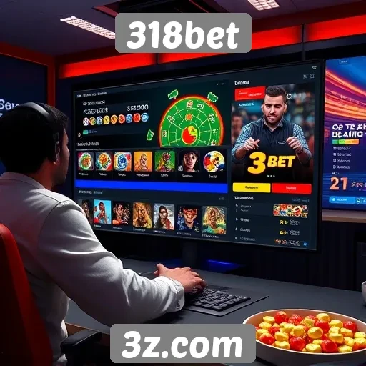 Experiência do usuário no site 318bet